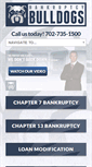 Mobile Screenshot of bankruptcybulldogs.com